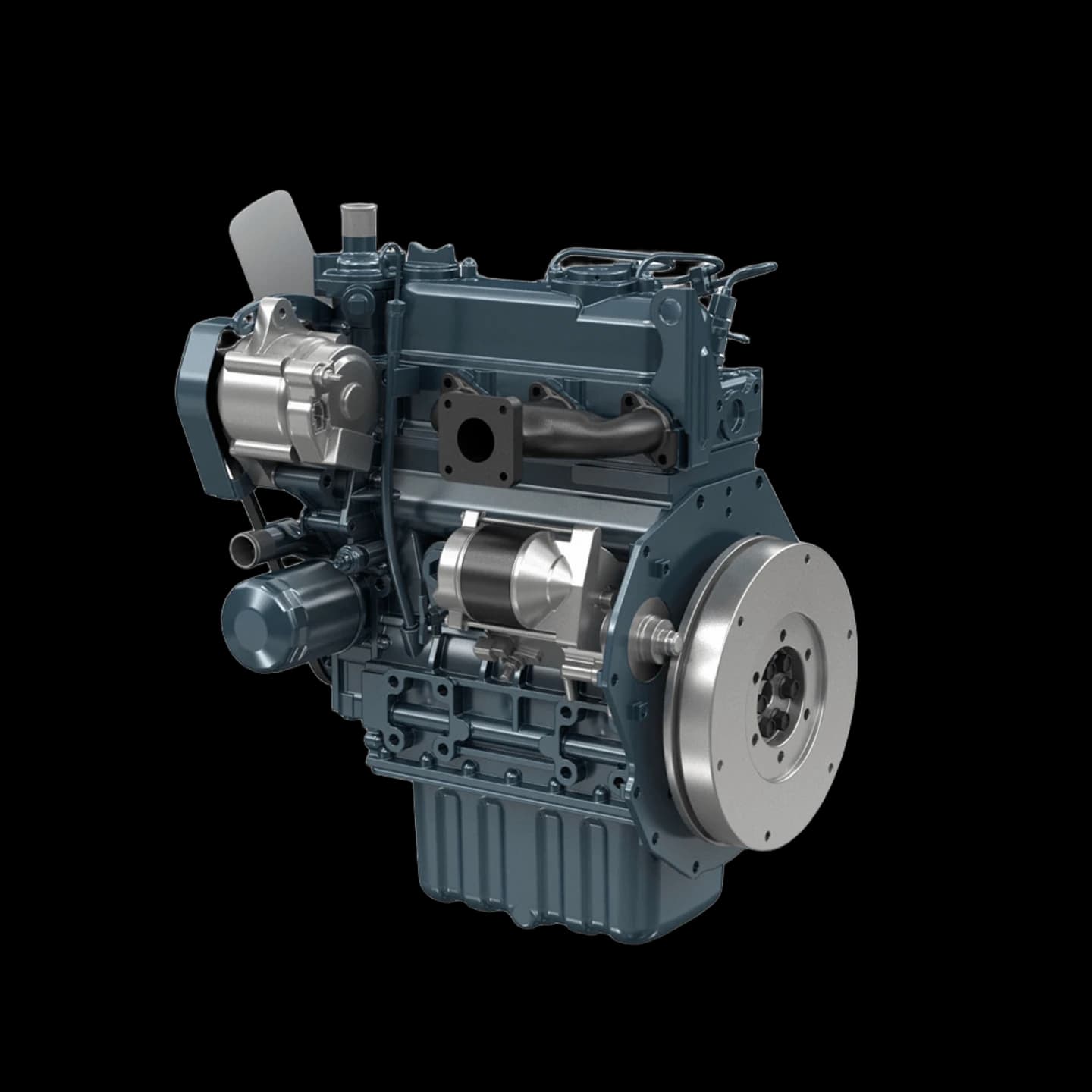Дизельный двигатель Kubota D1005-E2B